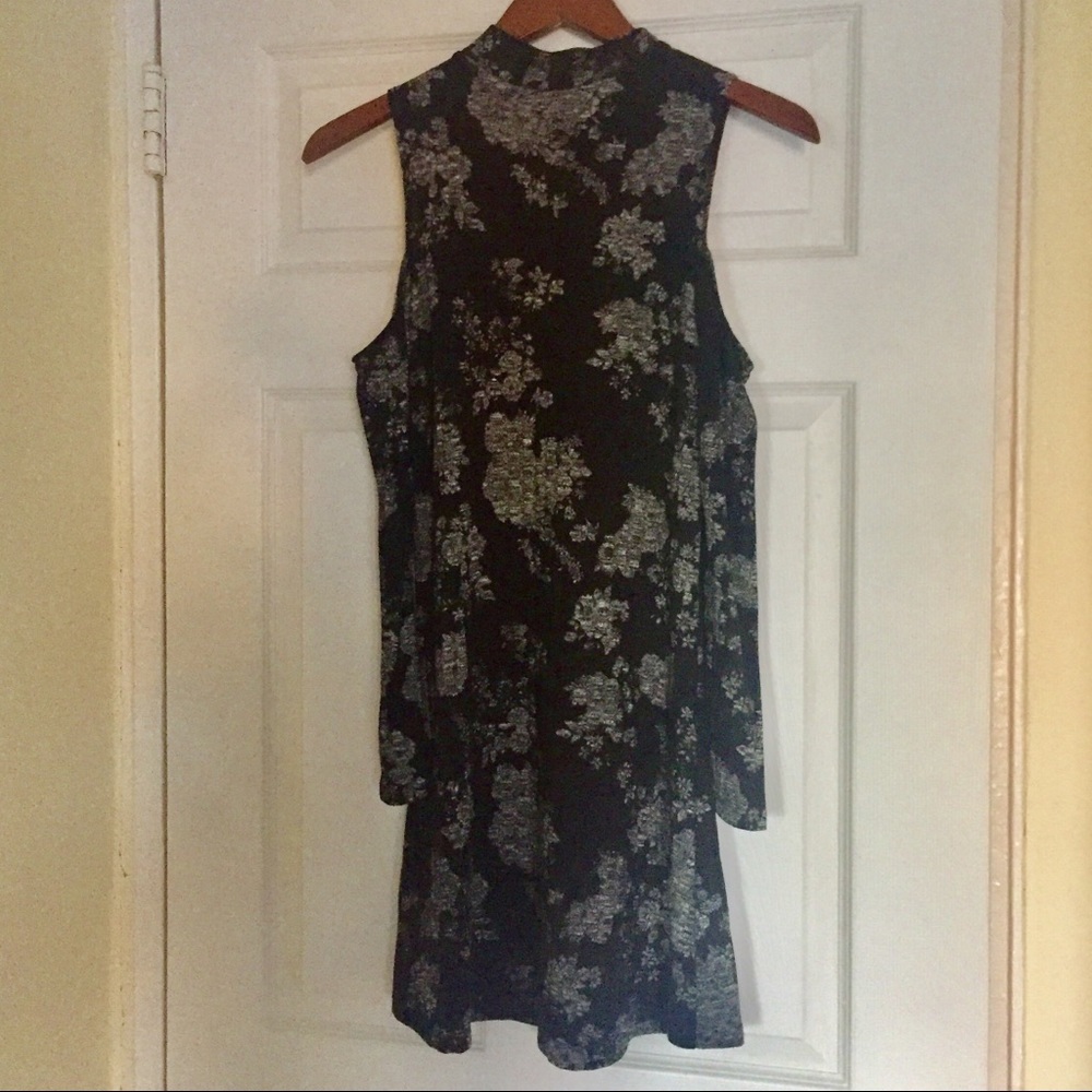 Cold shoulder dress